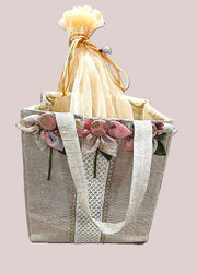 Beautiful reusable bags for return gifts/welcome bags,$25 each, 10 or more $22 each, 14in x 10 in x 6 in, C